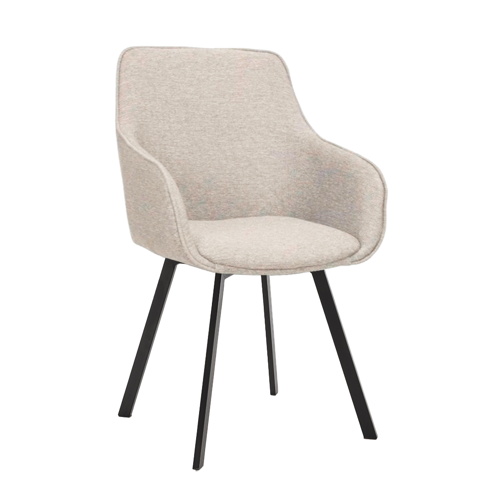 Borgo Armlehnenstuhl fabric beige