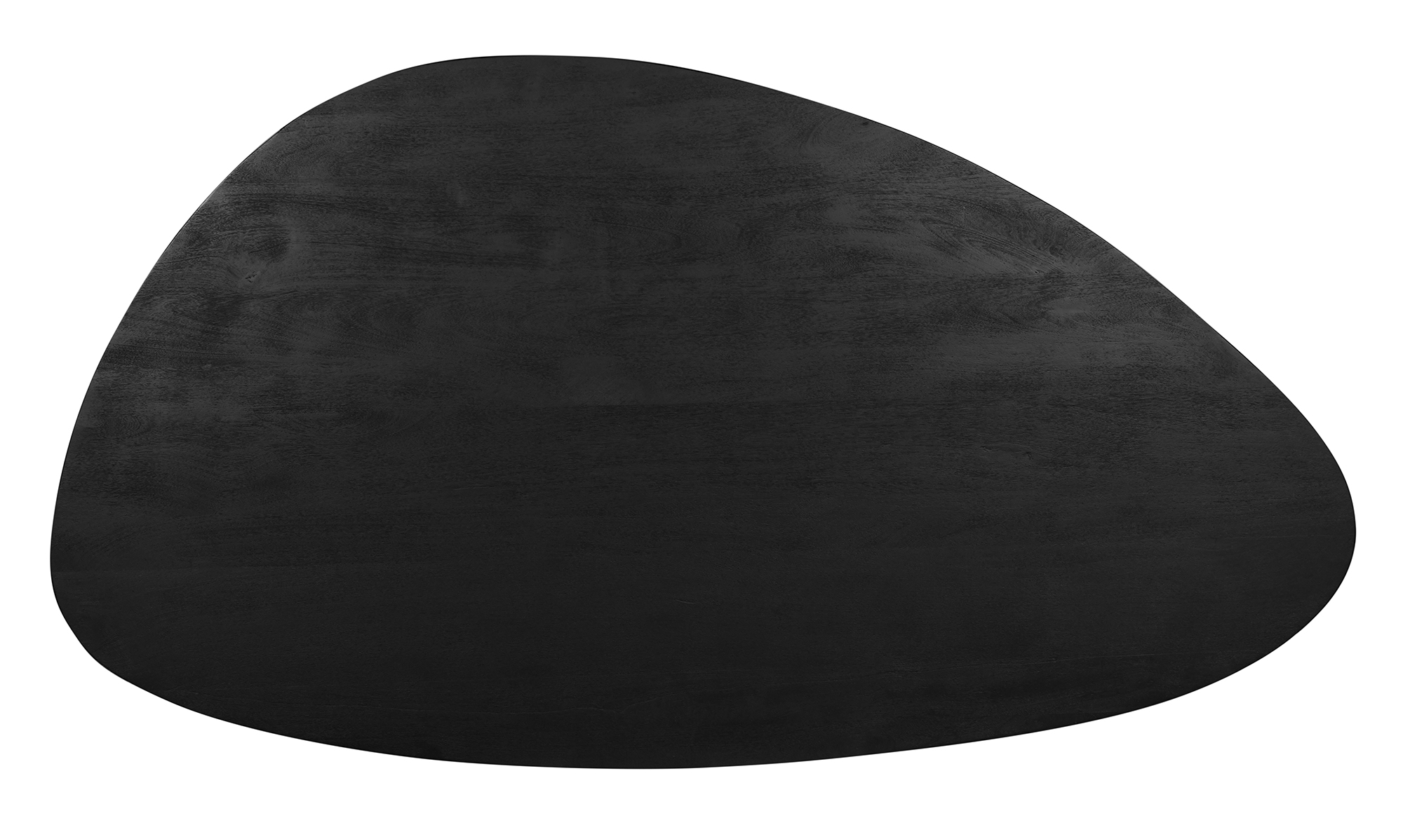 Esstisch / Sofatisch Organisch Black 160x90x78 (h) cm