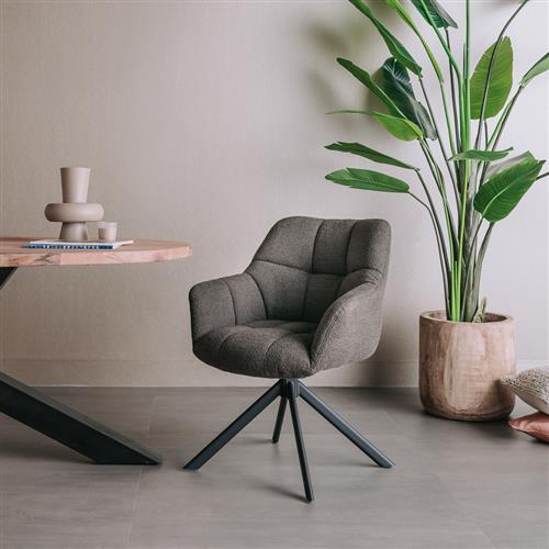 Drehstuhl Alba Alpine dark brown 18