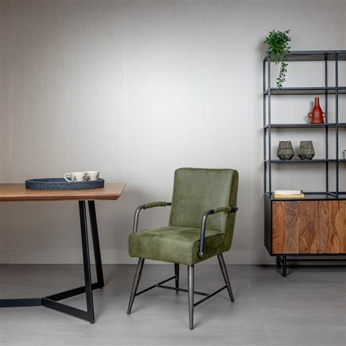 Belmonte Armlehnenstuhl fabric Cherokee green