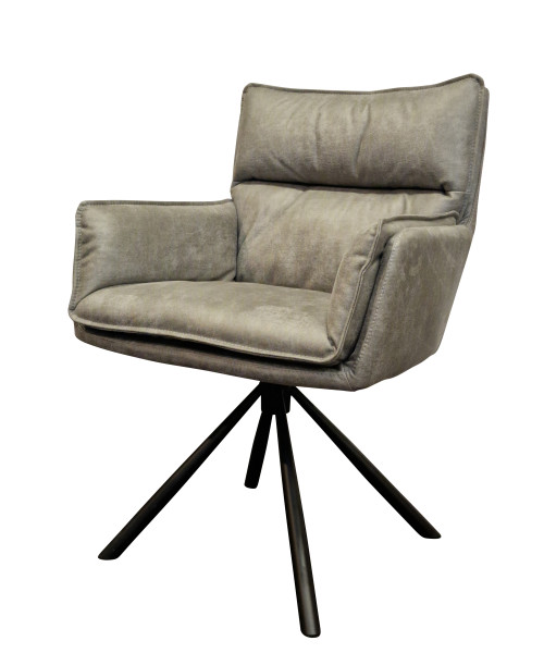 Javea Drehstuhl / Armlenenstuhl in BULL